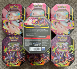 Pokemon TCG Mega Moonlit Tin Brand New & Sealed - Choose Your Tin - Image 4