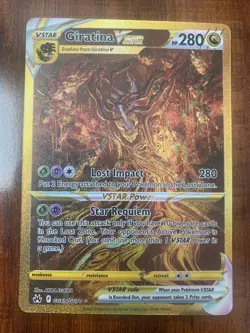 Pokemon Giratina VStar Crown Zenith GG69/GG70 Secret Rare Full Art Holo MINT ⭐ - Image 1