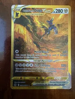 Pokemon Dialga VStar Crown Zenith GG68/GG70 Secret Rare Full Art Holo NM/M 🔥 - Image 1