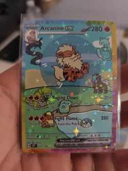 Pokemon CCG Bubble Arkani EX Custom CCG Karte In Top Zustand Pokemon Custom Card - Image 1