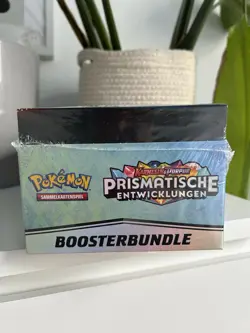 Pokemon Prismatische Entwicklungen Booster Bundle Display Neu OVP Sealed Deutsch - Image 3