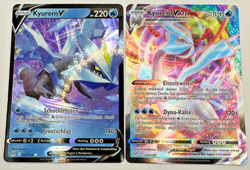 Pokemon Karte TCG Kyurem VMAX 048+049/196 Verlorener Ursprung Deutsch NM - Image 1
