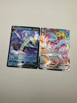 Pokemon Karte TCG Kyurem VMAX 048+049/196 Verlorener Ursprung Deutsch NM - Image 2
