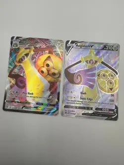 Pokemon Karte TCG Durengard V 127+177/185 Farbenschock Holo Englisch NM - Image 2