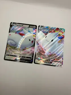 Pokemon Karte TCG Togekiss VMAX 140+141/185 Farbenschock Holo Englisch NM - Image 2