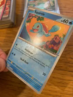 NM! Squirtle (007/165) 151 Pokemon Center Stamped Promo Pokemon Card! - Image 4