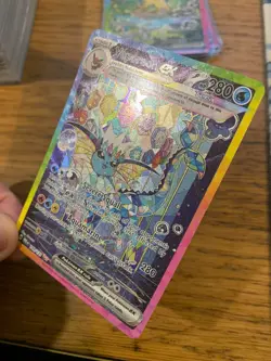 NM! Vaporeon ex (149/131) Prismatic Evolutions Special Illustration Pokemon Card - Image 4