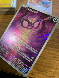 NM! Pecharunt SVP 129 Shrouded Fable ETB Black Star Promo Pokemon Card! - Image 4