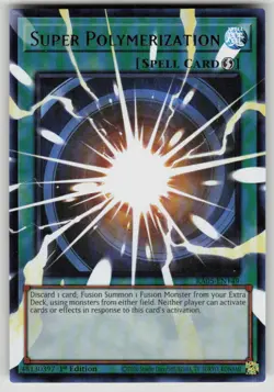 Super Polymerization (Overframe) Ultra Rare RA05-EN149 NM Yu-Gi-Oh - Image 1