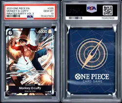 2023 ONE PIECE PROMOS PIRATES PARTY VOL.3 #035 MONKEY D. LUFFY PSA 10 - Image 3