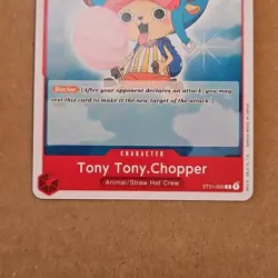 Tony Tony.Chopper ST01-006 C Straw Hat Crew One Piece English TCG CCG - Image 3