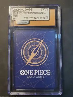 Boa Hancock ST03-013 Best Selection Vol. 2 Alternate Art Parallel Holo CGC 10 - Image 2