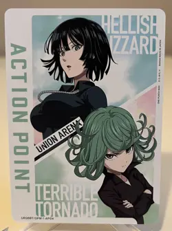 Union Arena *Action Point* AP04 - One Punch Man UE06BT Near Mint & Un-Played - Image 1