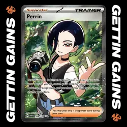 Perrin - 209/167 - Ultra Rare - Twilight Masquerade - Pokemon Card - NM/M - Image 1
