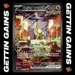 Raging Bolt ex - 208/162 - SIR - Temporal Forces - Pokemon Card - (OC) - Image 1