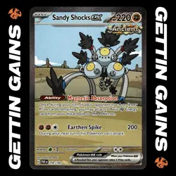 Sandy Shocks ex - 250/182 - SIR - Paradox Rift - Pokemon Card - NM/M - Image 1