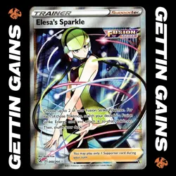 Elesa's Sparkle - 260/264 - Ultra Rare - Fusion Strike - Pokemon Card - NM/M - Image 1