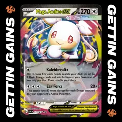 Mega Audino ex - 172/217 - Double Rare - Ascended Heroes - Pokemon Card - NM/M - Image 1