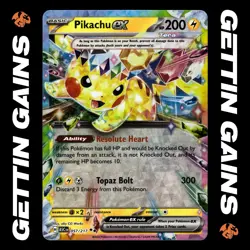 Pikachu ex - 057/217 - Double Rare - Ascended Heroes - Pokemon Card - NM/M - Image 1