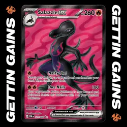 Salazzle ex - 101/088 - Ultra Rare - Perfect Order - Pokemon Card - NM/M - Image 1