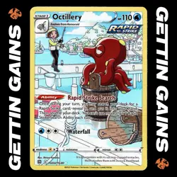 Octillery - TG03/TG30 - Ultra Rare - Brilliant Stars - Pokemon Card - VLP - Image 1