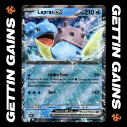Lapras ex - 022/088 - Double Rare - Perfect Order - Pokemon Card - NM/M - Image 1