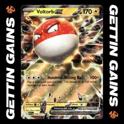 Voltorb ex - 058/217 - Double Rare - Ascended Heroes - Pokemon Card - NM/M - Image 1