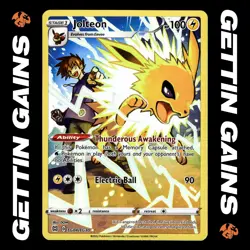 Jolteon - TG04/TG30 - Ultra Rare - Brilliant Stars - Pokemon Card - NM/M - Image 1