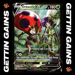 Orbeetle V - TG12/TG30 - Ultra Rare - Lost Origin - Pokemon Card - MP - Image 1