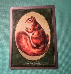 Squirrel Token - Unglued - MTG - Magic the Gathering - Image 2
