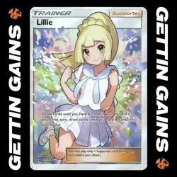 Lillie - 151/156 - Ultra Rare - Ultra Prism - Pokemon Card - (OC) - Image 1