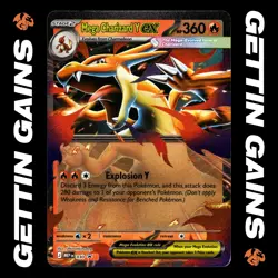 Mega Charizard Y ex - MEP 030 - Black Star Promo - Pokemon Card - NM/M - Image 1