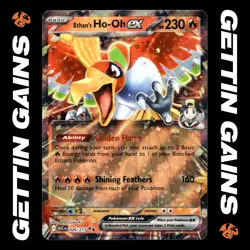 Ethan's Ho-Oh ex - 026/217 - Double Rare - Ascended Heroes - Pokemon Card - NM/M - Image 1