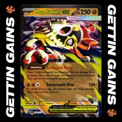 Mega Hawlucha ex - 116/217 - Double Rare - Ascended Heroes - Pokemon Card - NM/M - Image 1