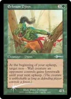 Erhnam Djinn -Foil Medium Play MTG Beatdown Box Set - Image 1
