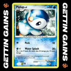 Piplup - 15/17 - Holo - POP Series 6 - Pokemon Card - LP - Image 1