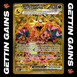 Charizard ex - 228/197 - Ultra Rare - Obsidian Flames - Pokemon Card - LP - Image 1