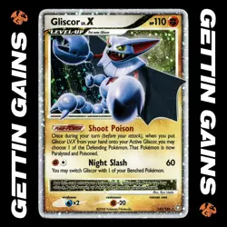 Gliscor LV.X - 141/146 - Holo Rare - Legends Awakened - Pokemon Card - MP - Image 1