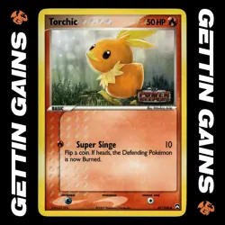 Torchic - 67/108 - Reverse Holo - Power Keepers - Pokemon Card - HP - Image 1