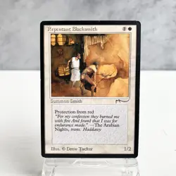 MTG Repentant Blacksmith Arabian Nights 1993 Drew Tucker Old School Vintage - Image 1