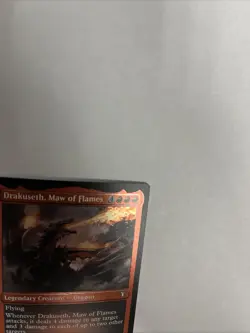 Drakuseth Maw Of Flames Foil Etched Card #0535 MTG LP - Image 3