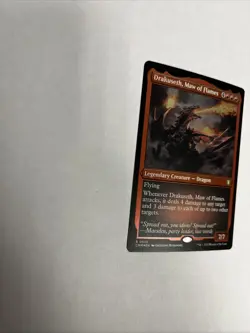 Drakuseth Maw Of Flames Foil Etched Card #0535 MTG LP - Image 5