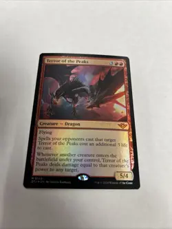 Terror Of The Peaks Prerelease OJT Foil Card #0149 MTG LP - Image 1