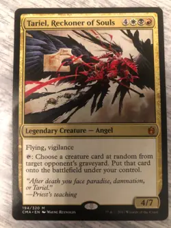 MTG Tariel, Reckoner of Souls Commander Anthology 194/320 Regular Mythic - Image 1