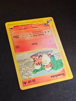 Pokemon TCG Growlithe 62 Skyridge Mint Near Mint (non-holo) - Image 3