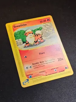 Pokemon TCG Growlithe 62 Skyridge Mint Near Mint (non-holo) - Image 2