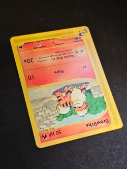Pokemon TCG Growlithe 62 Skyridge Mint Near Mint (non-holo) - Image 3