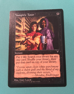 Vampiric Tutor - Visions - MTG - Magic the Gathering - Image 2