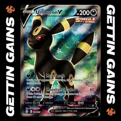 Umbreon V - 188/203 - Ultra Rare - Evolving Skies - Pokemon Card - NM/M - Image 1