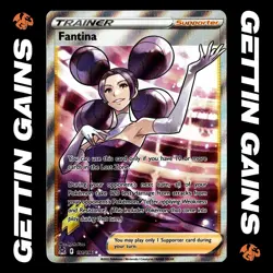 Fantina - 191/196 - Ultra Rare - Lost Origin - Pokemon Card - NM/M - Image 1